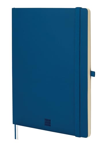 Finocam - Notizbuch Nexo Flexibler Einband Dotted-Gepunktet Marineblau | Großes Notizbuch mit perforierten Blättern | Innentasche und Stifthalter | 72 Seiten, Ideal als Bullet Journal Finocam - Notizbuch Nexo Flexibler Einband Dotted-Gepunktet Marineblau | Großes Notizbuch mit perforierten Blättern | Innentasche und Stifthalter | 72 Seiten, Ideal als Bullet Journal von Finocam