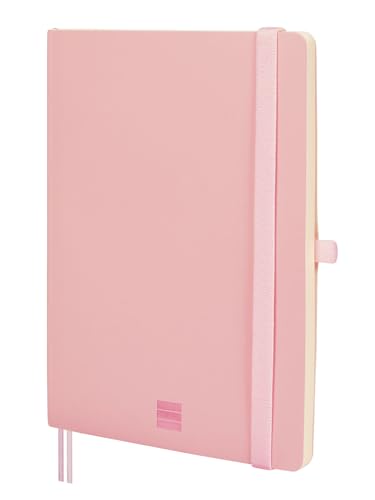 Finocam - Notizbuch Nexo Flexibler Einband Dotted-Gepunktet Rosa | Notizbuch DIN A5 mit perforierten Blättern | Innentasche und Stifthalter | 72 Seiten, Ideal als Bullet Journal Finocam - Notizbuch Nexo Flexibler Einband Dotted-Gepunktet Rosa | Notizbuch DIN A5 mit perforierten Blättern | Innentasche und Stifthalter | 72 Seiten, Ideal als Bullet Journal von Finocam