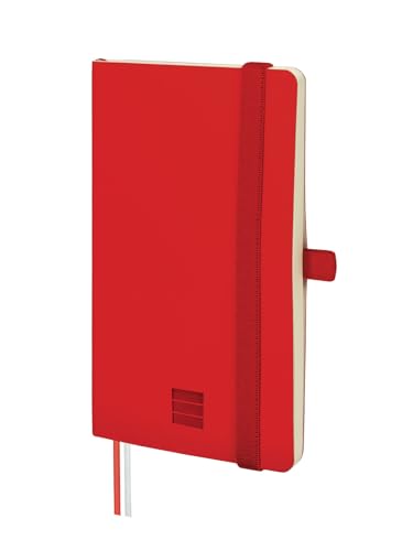Finocam - Notizbuch Nexo Flexibler Einband Dotted-Gepunktet Rot | Kleines Notizbuch mit perforierten Blättern | Innentasche und Stifthalter | 72 Seiten, Ideal als Bullet Journal Finocam - Notizbuch Nexo Flexibler Einband Dotted-Gepunktet Rot | Kleines Notizbuch mit perforierten Blättern | Innentasche und Stifthalter | 72 Seiten, Ideal als Bullet Journal von Finocam