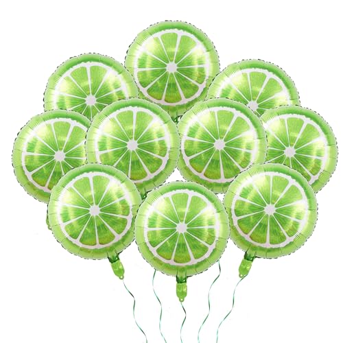 10 Stück 45,7 cm Zitronenfruchtballons grüne Zitronenfolie Mylar-Luftballons für Babyparty, Sommer, Zitronen-Motto-Party, Geburtstag, Hochzeit, Dekoration 10 Stück 45,7 cm Zitronenfruchtballons grüne Zitronenfolie Mylar-Luftballons für Babyparty, Sommer, Zitronen-Motto-Party, Geburtstag, Hochzeit, Dekoration von Finypa