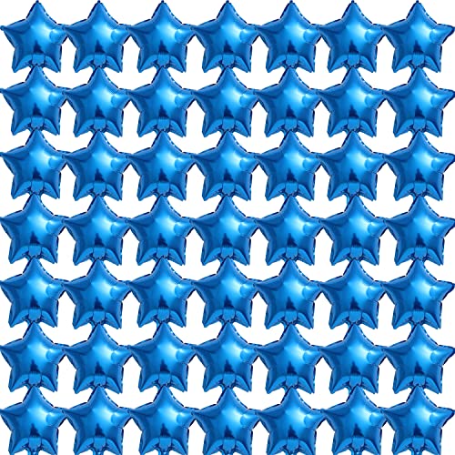 50Pcs 10" Blaue Folie Stern Ballons, Fünf-Punkt Stern Mylar Ballons für Baby Dusche, Geschlecht Enthüllen, Hochzeit, Geburtstag oder Verlobungsparty Dekoration 50Pcs 10" Blaue Folie Stern Ballons, Fünf-Punkt Stern Mylar Ballons für Baby Dusche, Geschlecht Enthüllen, Hochzeit, Geburtstag oder Verlobungsparty Dekoration von Finypa