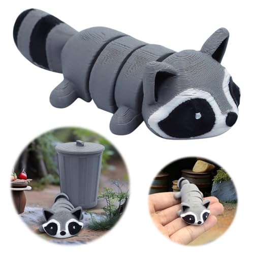 Fiorky 3D -gedruckte niedliche Waschbär Ornamente Leichte Tiermodellfigur for Dekor Fiorky 3D -gedruckte niedliche Waschbär Ornamente Leichte Tiermodellfigur for Dekor von Fiorky