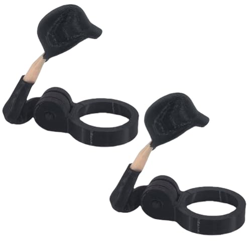 Fiorky Soldier Salute Bierflaschenhelm einzigartiger amerikanischer Soldaten-Helm und Salute-Pose wiederverwendbar dekorativ staubdicht dekorative for Handwerk (2pcs Schwarz 1) von Fiorky