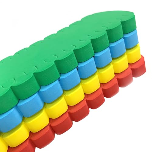 Fiorky Stickgarn-Organizer, 1 Stück, Kreuzstich-Reihenlinien-Werkzeuge, Schwamm-Stickgarn-Organizer, Bastel-Aufbewahrungshalter, Garn-Aufbewahrungswerkzeug, Strickwerkzeuge,Zubehör zum Nähen von Fiorky
