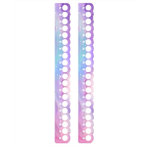Fiorky Stickgarn-Organizer, 2 Stück, Kreuzstich-Reihenlinienbrett, langlebiges Kreuzstich-Reihenlinien-Werkzeug, tragbares Kreuzstich-Einfädelbrett aus Acryl for handgefertigtes Zubehör Fiorky Stickgarn-Organizer, 2 Stück, Kreuzstich-Reihenlinienbrett, langlebiges Kreuzstich-Reihenlinien-Werkzeug, tragbares Kreuzstich-Einfädelbrett aus Acryl for handgefertigtes Zubehör von Fiorky