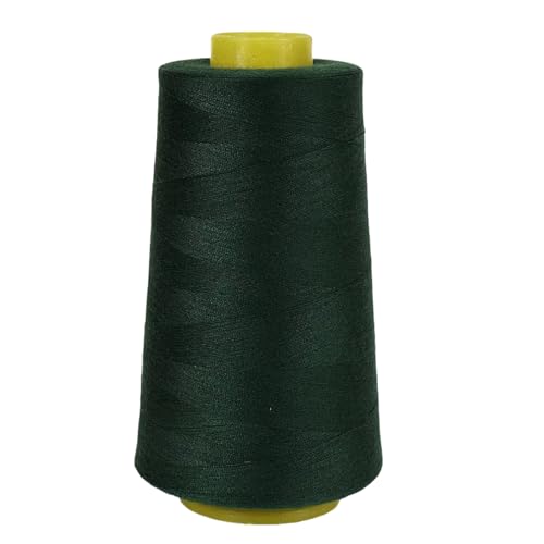 2744 m grünes Nähgarn, Polyester-Nähmaschinengarn für Kleidung, Stricken 2744 m grünes Nähgarn, Polyester-Nähmaschinengarn für Kleidung, Stricken von Fiozroor