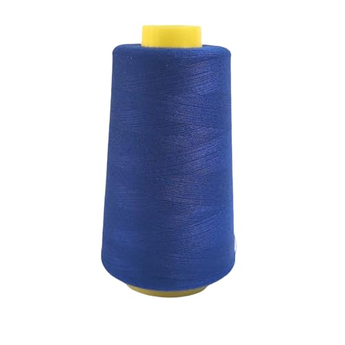 Nähgarn, Polyester, Nähmaschinengarn für Kleidung, Stricken, 2744 m, Marineblau von Fiozroor