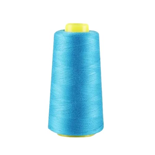 Nähgarn, Polyester, Nähmaschinengarn für Kleidung, Stricken, 3000 m, Hellblau Nähgarn, Polyester, Nähmaschinengarn für Kleidung, Stricken, 3000 m, Hellblau von Fiozroor