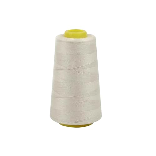 Nähgarn, Polyester, Nähmaschinengarn für Kleidung, Stricken, Beige, 2744 m Nähgarn, Polyester, Nähmaschinengarn für Kleidung, Stricken, Beige, 2744 m von Fiozroor