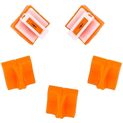 Firbon Ersatzklinge für Papierschneider mit automatischem Sicherheitsschutz für A4-Papierschneider (orange) von Firbon