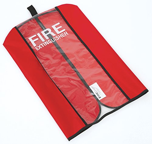 Firechief RPV2 Abdeckung für Feuerlöscher, mittelgroß, Rot von Firechief