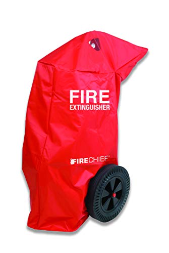 Firechief RPV8 Feuerlöscher-Abdeckung, 50 kg, Rot von Firechief