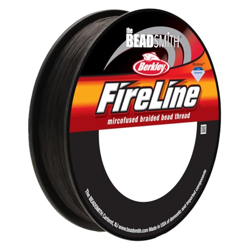 4Lb Fireline Smoke Pre Waxed Beading Thread .005In 0.12mm Diameter 125 Yard von The Beadsmith