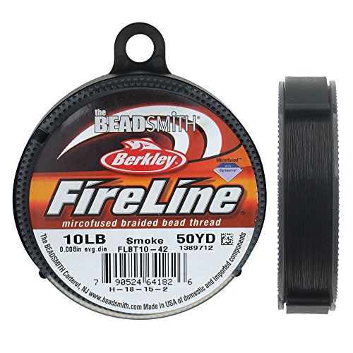 Fireline smoke 10LB 50 yards von The Beadsmith