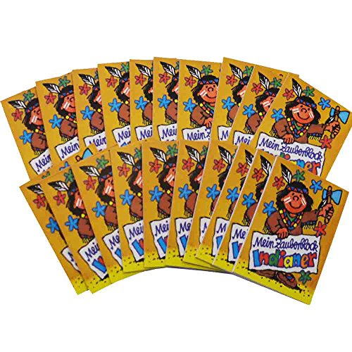 Zauberblock Indianer 20 Stück Zauberblock Indianer 20 Stück von Firlefantastisch