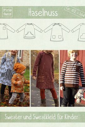 Pullover Haselnuss Pullover Haselnuss von Firlefanz