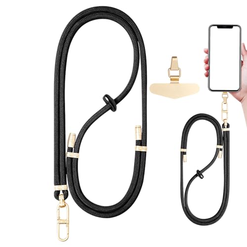 Anti-Diebstahl-Handyband, Handy-Lanyard | Verstellbares Umhänge-Handy-Lanyard - Universelles Handy-Lanyard, Handy um den Hals, Handy-Zubehör für Männer und Frauen Anti-Diebstahl-Handyband, Handy-Lanyard | Verstellbares Umhänge-Handy-Lanyard - Universelles Handy-Lanyard, Handy um den Hals, Handy-Zubehör für Männer und Frauen von Firulab