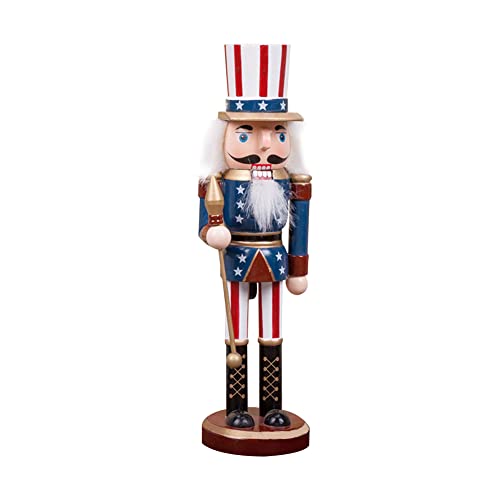 Nussknacker Soldat Figur | 25CM/9.84IN Klassische Holzfigur, Festival liefert Nussknacker-Dekoration für das Neue Jahr Nussknacker Soldat Figur | 25CM/9.84IN Klassische Holzfigur, Festival liefert Nussknacker-Dekoration für das Neue Jahr von Firulab