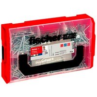 fischer Holzbauschrauben-Sortiment FixTainer PowerFast II PZ 562277 3,5/4/5 mm x 16/30/35/40/50/60 mm, 702 St. von Fischer
