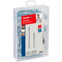 fischer Holzbauschrauben-Sortiment Meisterbox - PowerFast II SK PZ 562279 16/30/40/60 mm, 220 St. fischer Holzbauschrauben-Sortiment Meisterbox - PowerFast II SK PZ 562279 16/30/40/60 mm, 220 St. von Fischer