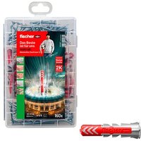 fischer Meister-Box DuoPower + S 2K 535972 Dübel- und Schrauben-Sortiment, 160 Stück fischer Meister-Box DuoPower + S 2K 535972 Dübel- und Schrauben-Sortiment, 160 Stück von Fischer