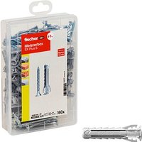 fischer Meister-Box - SX Plus S 513777 Dübel- und Schrauben-Sortiment, 160 Stück fischer Meister-Box - SX Plus S 513777 Dübel- und Schrauben-Sortiment, 160 Stück von Fischer
