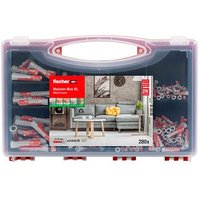 fischer Meister-Box Wohnraum 577157 Universaldübel-Sortiment, 280-teilig von Fischer