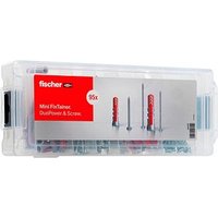 fischer Mini FixTainer - DuoPower 560097 Dübel- und Schrauben-Sortiment, 95 Stück fischer Mini FixTainer - DuoPower 560097 Dübel- und Schrauben-Sortiment, 95 Stück von Fischer