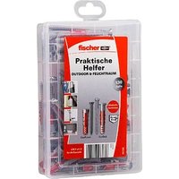 fischer Praktische Helfer - Outdoor/Feuchtraum 561385 Dübel- und Schrauben-Sortiment, 130 Stück fischer Praktische Helfer - Outdoor/Feuchtraum 561385 Dübel- und Schrauben-Sortiment, 130 Stück von Fischer