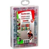fischer Profi-Box DuoPower + S 2K 538622 Universaldübel-Sortiment, 160 Stück von Fischer