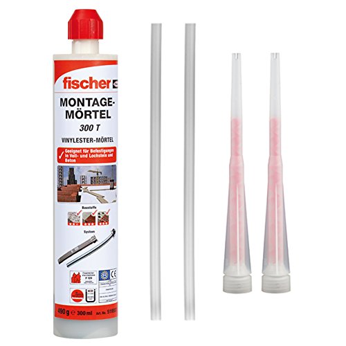 Fischerwerke Hochleistungsmörtel FIS V 300, Epoxidharz, Paste, Klebstoff, transparent, Metallverarbeitung, 1 Stück Fischerwerke Hochleistungsmörtel FIS V 300, Epoxidharz, Paste, Klebstoff, transparent, Metallverarbeitung, 1 Stück von Fischerwerke