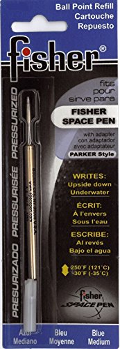 Fisher Space Pen SPR1 Kugelschreiber Gasdruck-Großraumminen M, blau von Fisher Space Pen