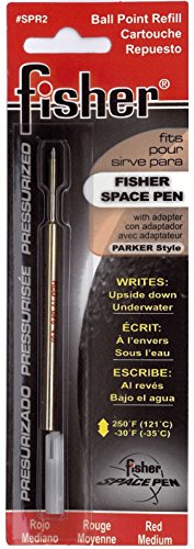 Fisher Space Pen SPR2 Kugelschreiber Gasdruck-Großraumminen M, rot Fisher Space Pen SPR2 Kugelschreiber Gasdruck-Großraumminen M, rot von Fisher Space Pen