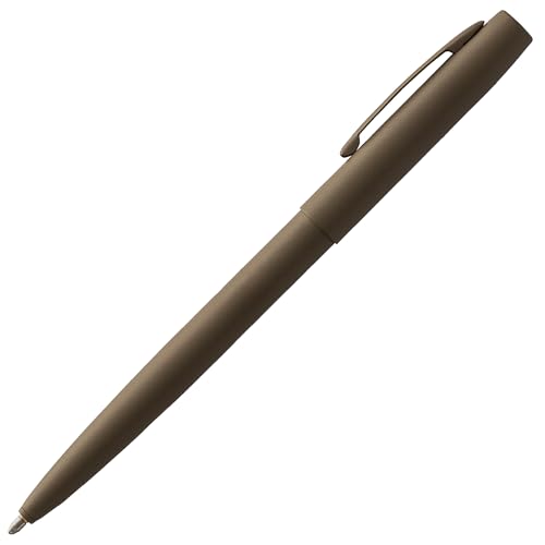 Fisher Space Pen Cap-O-Matic Kugelschreiber, flache dunkle Erde, Cerakote-Finish, Taschenclip, schwarze Tinte Fisher Space Pen Cap-O-Matic Kugelschreiber, flache dunkle Erde, Cerakote-Finish, Taschenclip, schwarze Tinte von Fisher
