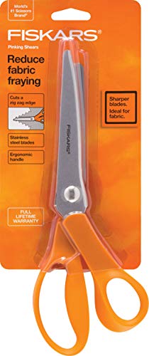 Fiskars 12-94458697WJ Zackenschere, 20,3 cm, orange Fiskars 12-94458697WJ Zackenschere, 20,3 cm, orange von Fiskars