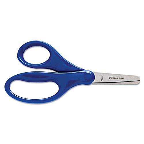 Fiskars Kinderschere, Ab 6 Jahren, Länge: 13 cm, Für Rechtshänder, Rostfreie Stahl-Klinge/Kunststoff-Griffe, 1003856 von Fiskars
