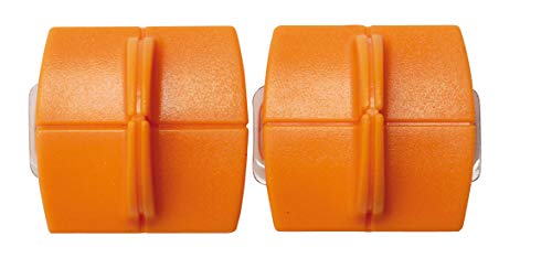 Fiskars Original Fiskars Ersatzklingen für Papierschneidemaschinen, 2 Stück, Für gerade Schnitte, High Profile TripleTrack Titanium, Orange, 1004677 von Fiskars