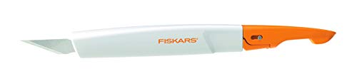 Fiskars Präzisions-Bastelmesser/Cutter, Gesamtlänge: 15,5 cm, Inkl. 1 Klinge Nr. 11, Qualitätsstahl/Kunststoff, Weiß/Orange, Premium, 1024386 Fiskars Präzisions-Bastelmesser/Cutter, Gesamtlänge: 15,5 cm, Inkl. 1 Klinge Nr. 11, Qualitätsstahl/Kunststoff, Weiß/Orange, Premium, 1024386 von Fiskars