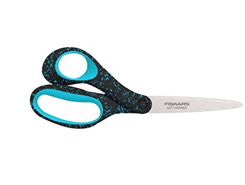 Fiskars Schere für Jugendliche von 15-18 Jahren, Linkshändig, Gesamtlänge: 20 cm, Rostfreier Stahl/Kunststoff, Schwarz/Türkis Sprenkel, 1067869 Fiskars Schere für Jugendliche von 15-18 Jahren, Linkshändig, Gesamtlänge: 20 cm, Rostfreier Stahl/Kunststoff, Schwarz/Türkis Sprenkel, 1067869 von Fiskars