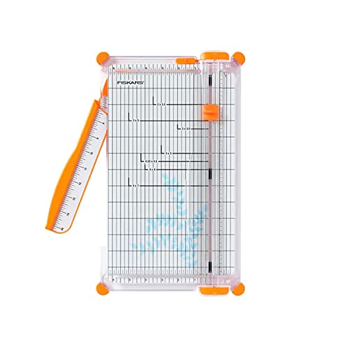 Fiskars Surecut Deluxe Papierschneider, 10 Blatt, 30,5 cm Schnittlänge, Kunststoffsockel, 22,9 x 38,1 cm Fiskars Surecut Deluxe Papierschneider, 10 Blatt, 30,5 cm Schnittlänge, Kunststoffsockel, 22,9 x 38,1 cm von Fiskars