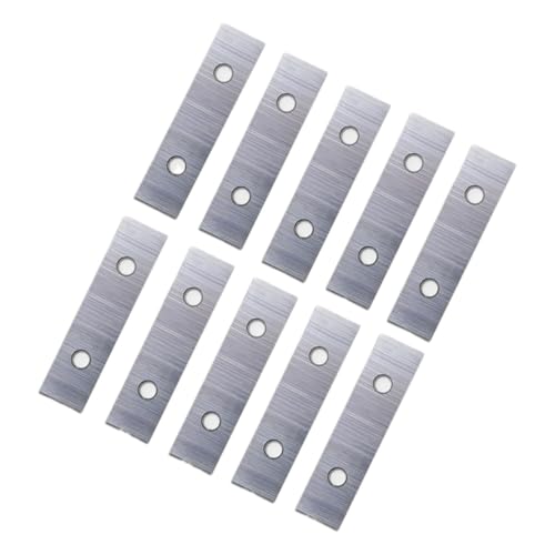10 stücke 49,5mm Hartmetall Einsätze Cutter Klingen Farbe Schaber for Oberflächen Nut Helical Hobel Köpfe Und Hand Halten von Fitaulip