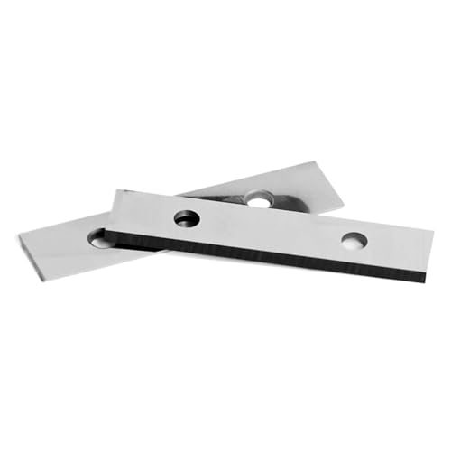10 stücke 50x12x1,5mm Hartmetall Einsätze Cutter Klingen Farbe Schaber for Oberflächen Nut Helical Hobel Köpfe Und hand Halten von Fitaulip