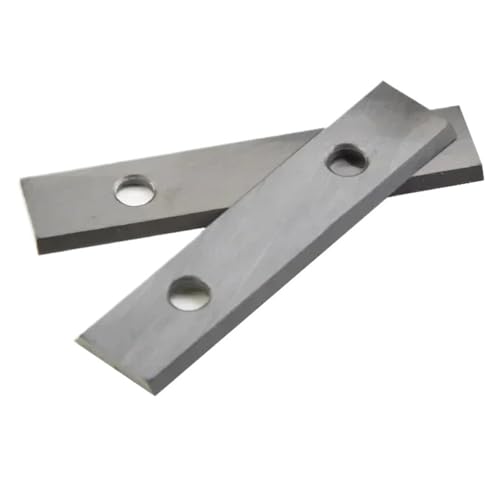 10 stücke Platz 50x1 2X 1,5mm Hartmetall Einsätze Cutter Klingen Farbe Schaber for Groovers Helical Hobel Köpfe von Fitaulip