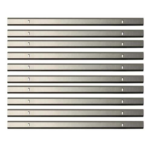 10pcs 319x18.2x3.2mm HSS Thickness Wood Planer Blade Knife Double-Edge For JWP-12 Ryobi ETP1531AK GMC MA1931 10pcs 319x18.2x3.2mm HSS Thickness Wood Planer Blade Knife Double-Edge For JWP-12 Ryobi ETP1531AK GMC MA1931 von Fitaulip