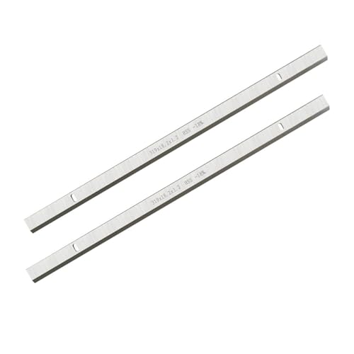 2 Stücke 319x18,2x3,2mm Hobelmesser HSS Einschneidiges Schneidwerkzeug for JWP-12 Ryobi AP13 MA1931 CT-340 von Fitaulip