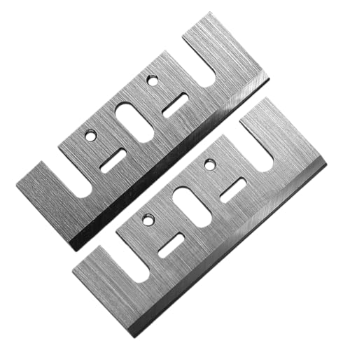 2 Stücke 82mm x 29mm x 3mm TCT Hobelmesser for D26676 DW680 1900B F20 PA1204 Ryobi HL-82 Handheld von Fitaulip