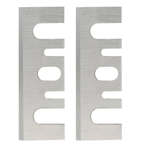 2 Stücke 82x29x3mm Elektrische Hobelmesser Messer Cutter HSS Rand Holz Schneiden for F20A Ersatzteil Elektrowerkzeug von Fitaulip