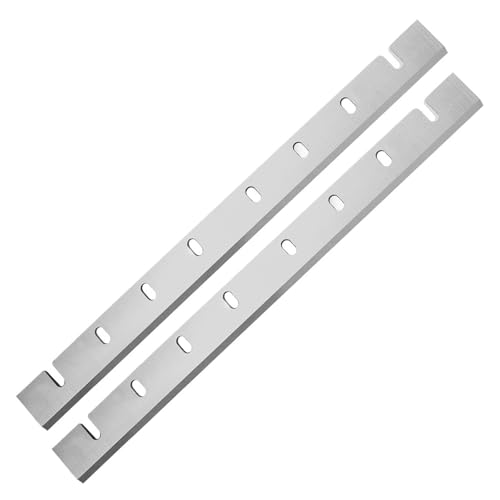 2 stücke DW733 12-3/5 "HSS Hobel Klingen Jointer Messer Nachschärfbar for DW7332 Dickenhobelmaschinen Holzbearbeitung Maschine von Fitaulip