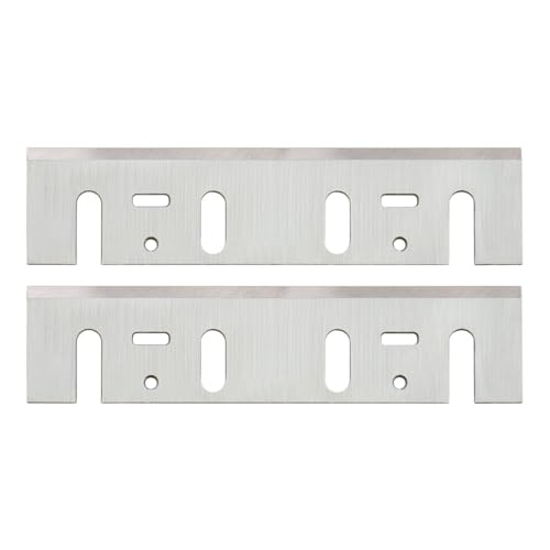 2 stücke HSS 136mm Hobel Klingen for 1804N 136x32x3mm Elektrische Holzbearbeitung Werkzeuge von Fitaulip