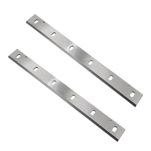 2 stücke Hobel Klingen Messer Set HSS 12 Zoll Ersatz for 305 2012NB 2012 High Speed ​​Stahl 305x32x3mm von Fitaulip